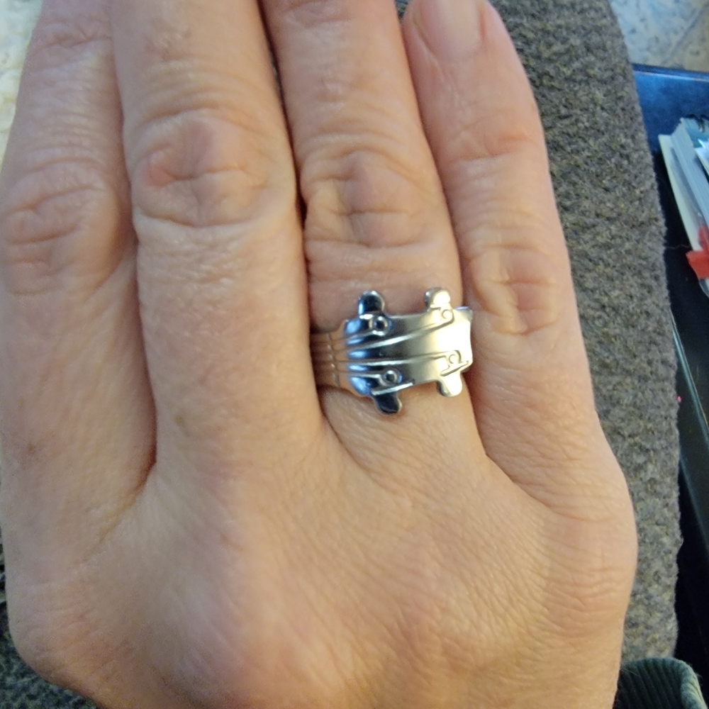 Spoon Ring Size 7 - Picture 3 of 6